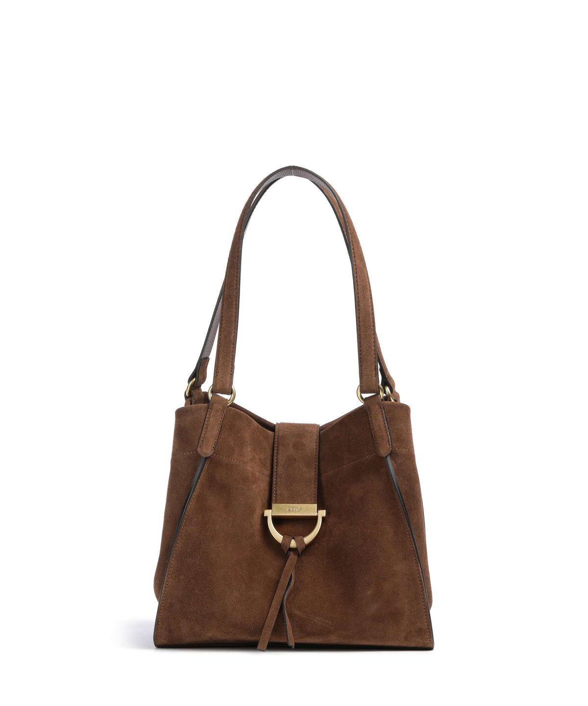 Abro Suede Temi Tote bag wood