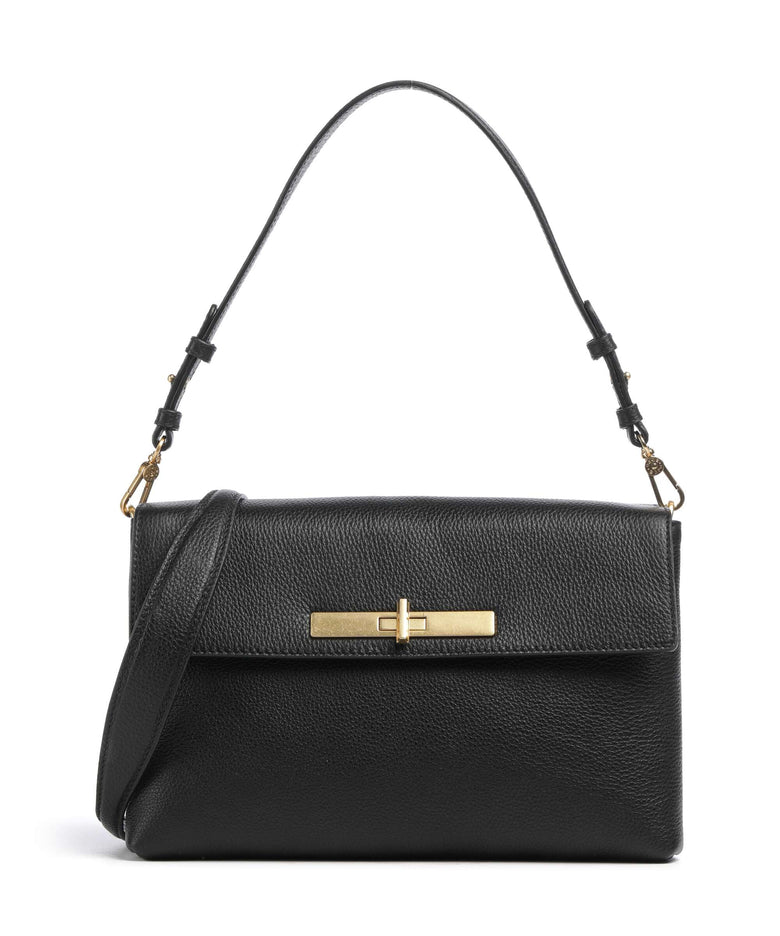 Abro Agave Twist Shoulder bag black/gold