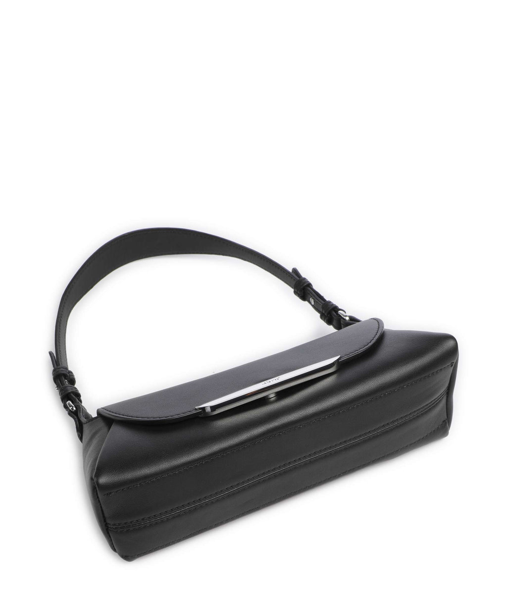 Abro Piuma Pisa Park Shoulder bag black/nickel