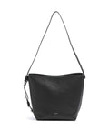 Abro Tekla Cosmo Hobo bag black/nickel