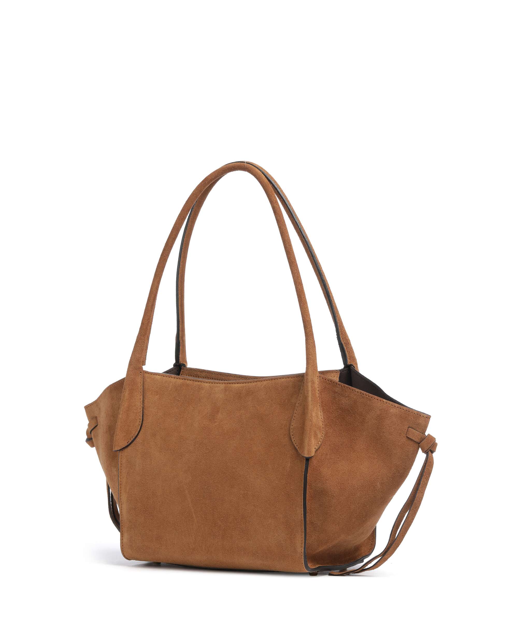 Abro Suede Vibe Small Shoulder bag cuoio
