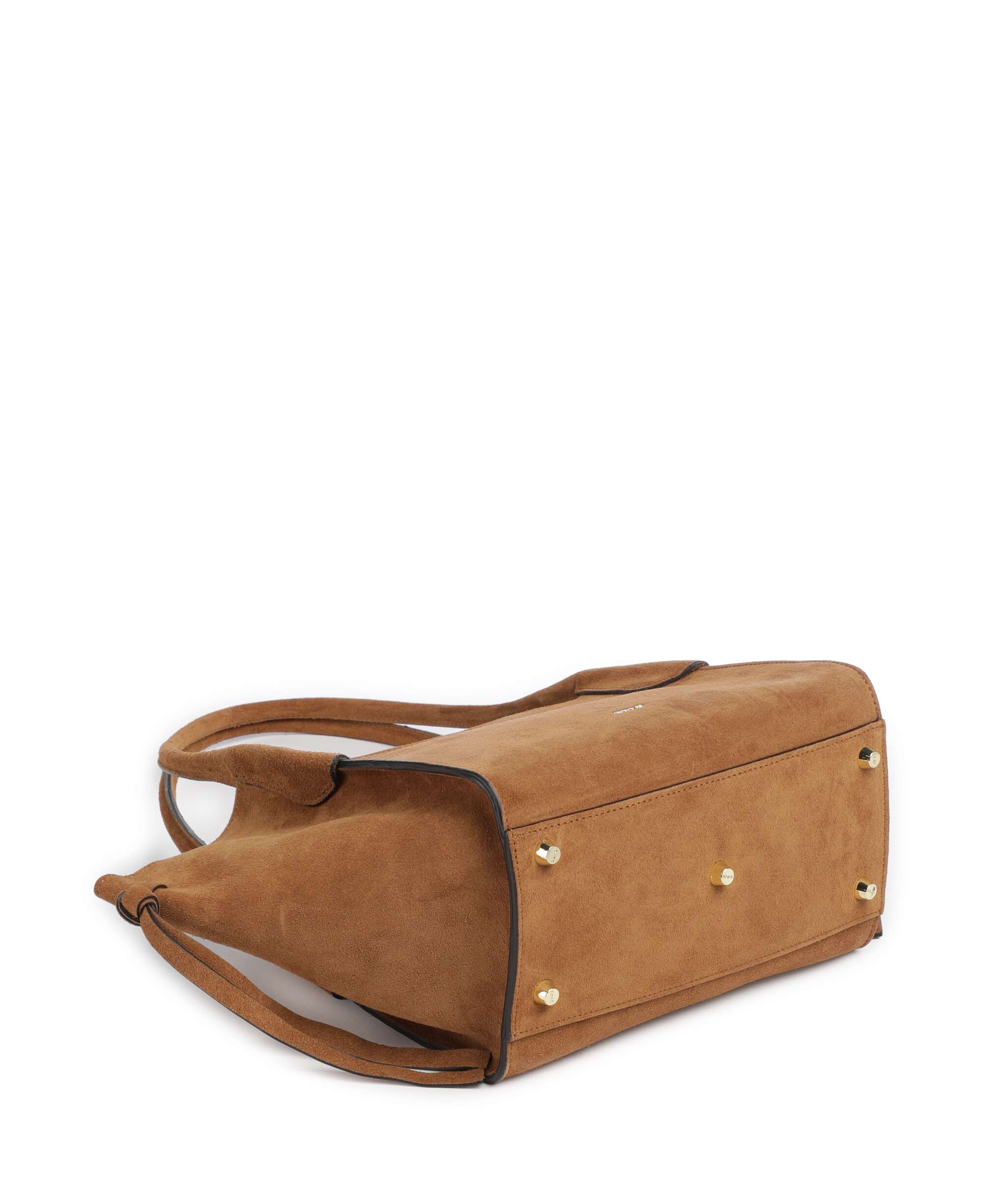 Abro Suede Vibe Small Shoulder bag cuoio