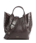 Abro Cocco Mondial Essential Small Handbag dark brown