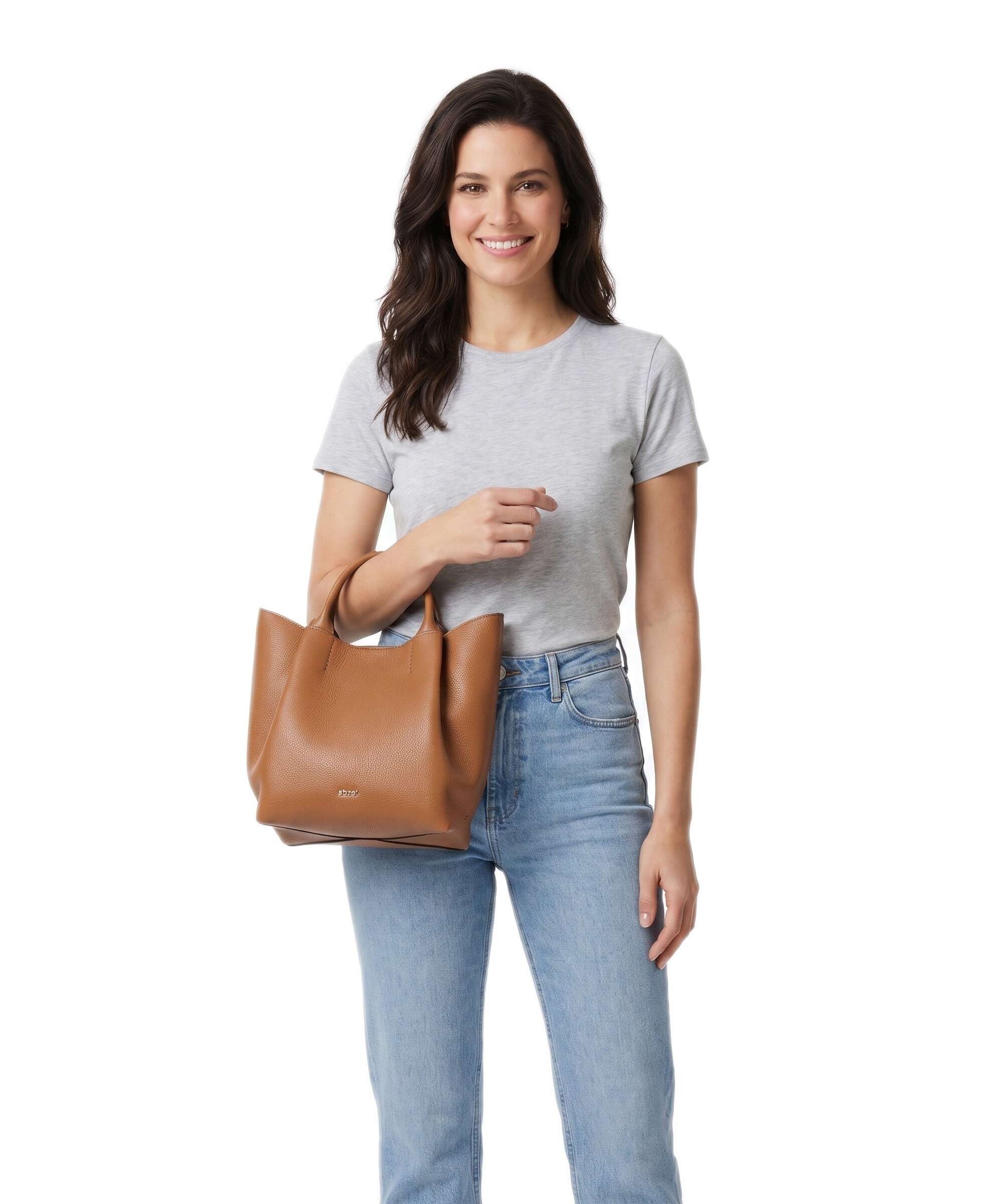 Abro Agave Essential Small Handbag cuoio