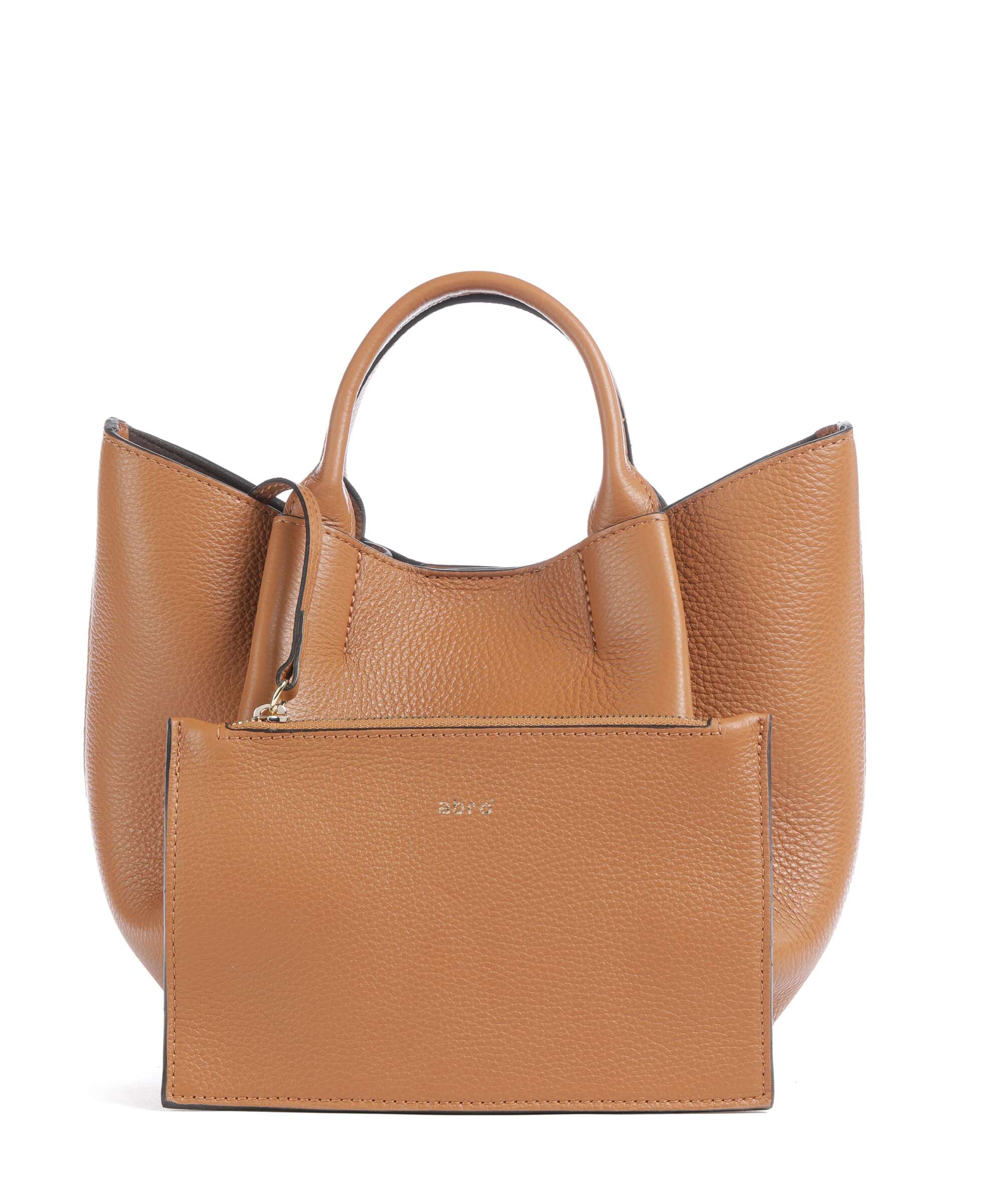 Abro Agave Essential Small Handbag cuoio