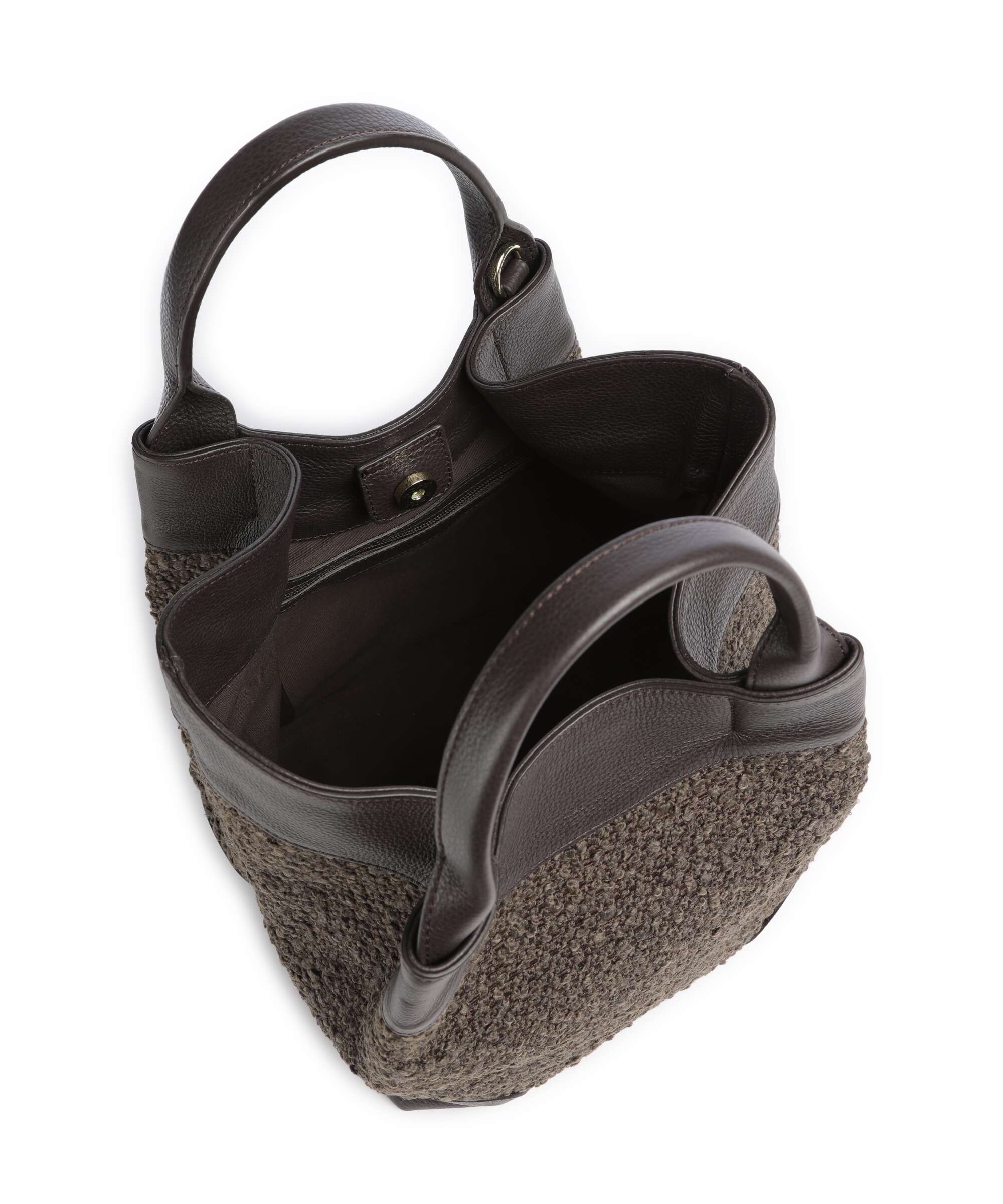 Abro Boucle´ Essential Medium Handbag dark brown