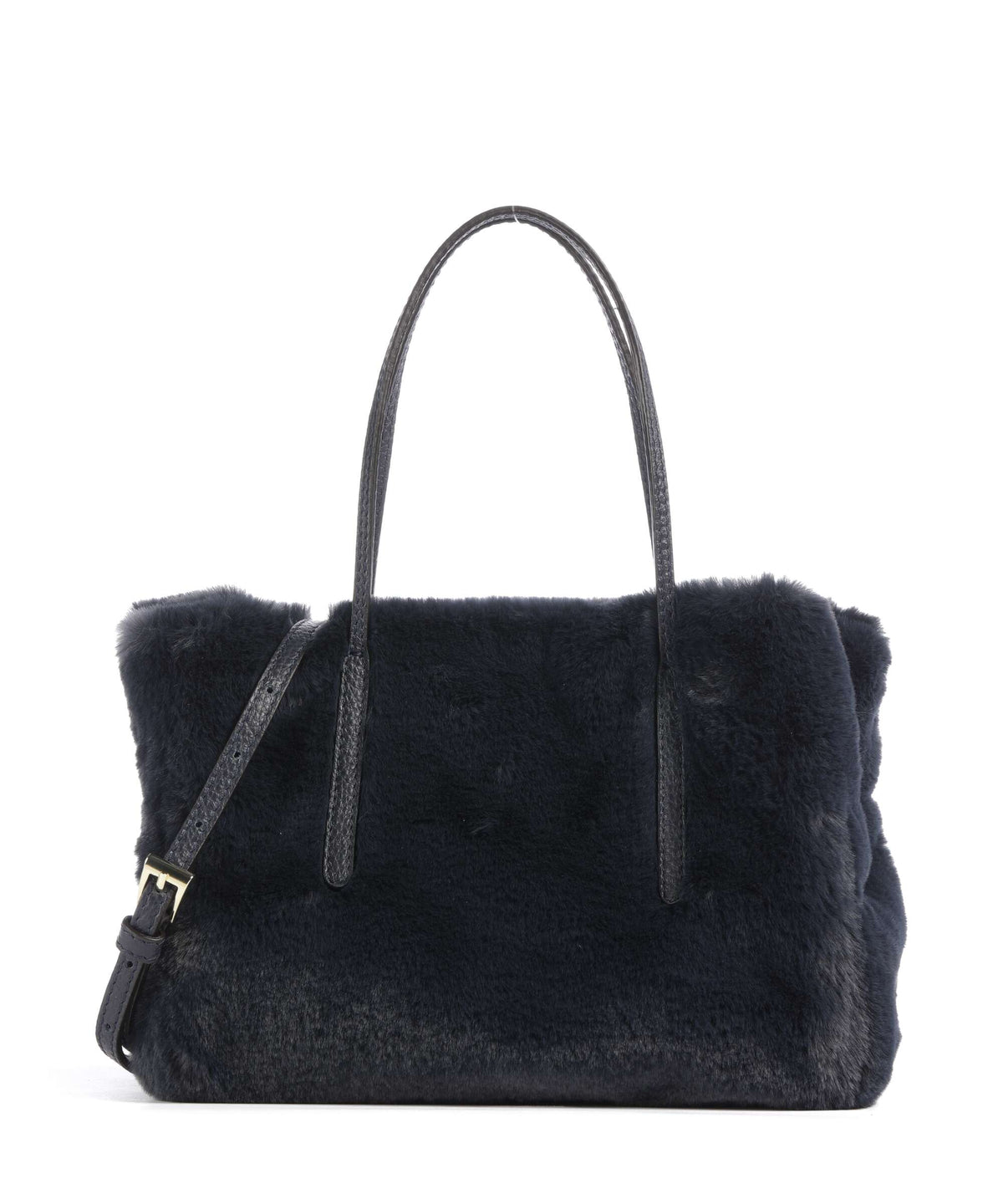Abro Fur Noelle Handbag navy