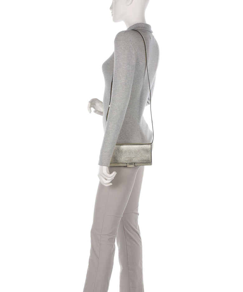 Liebeskind Lisa Metallic L Crossbody bag light gold