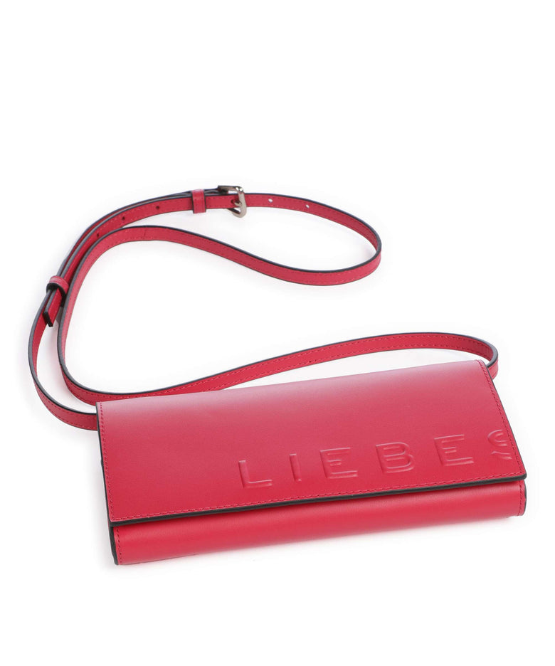 Liebeskind Paper Bag Logo Carter XS Crossbody bag lemonade pink