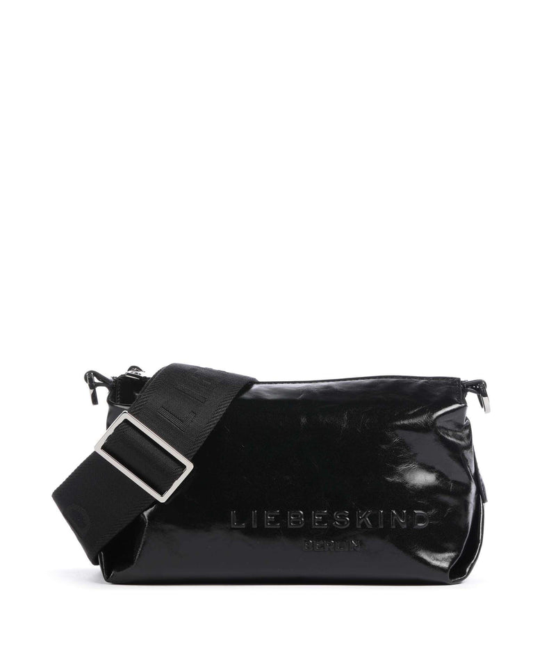 Liebeskind Elvira Paper Touch Crinkle S Crossbody bag black