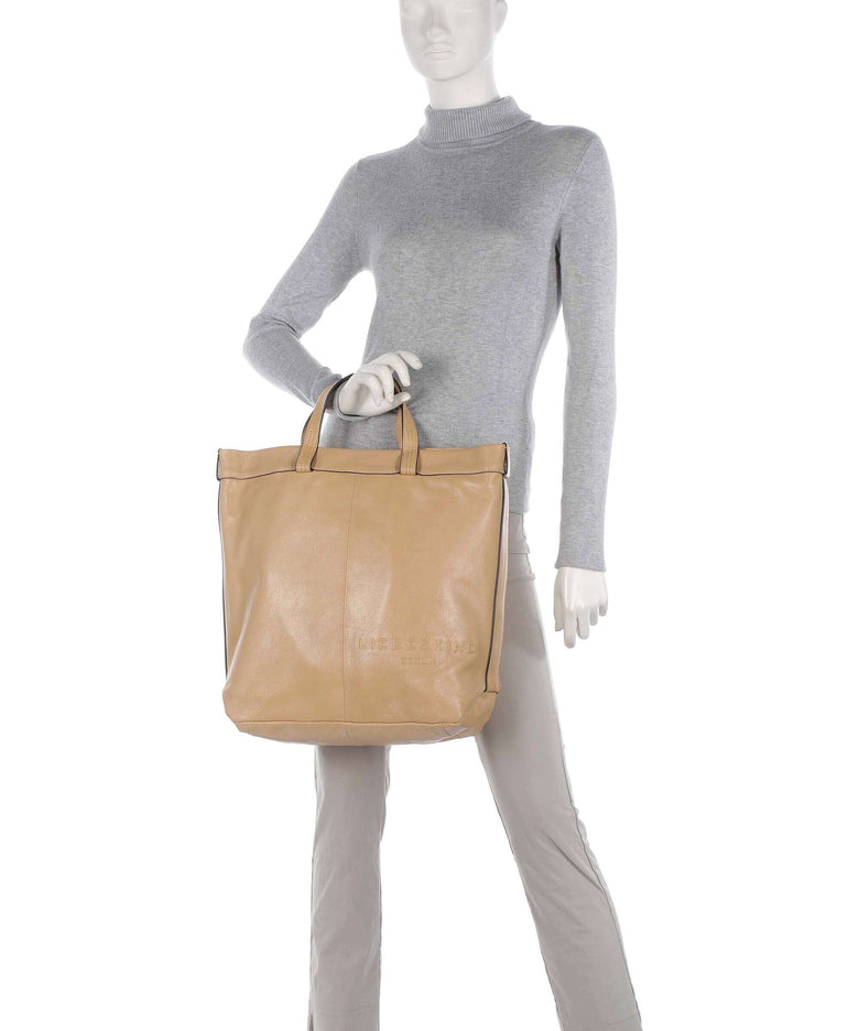 Liebeskind Elvira Lamb SF Verna L Handbag beige