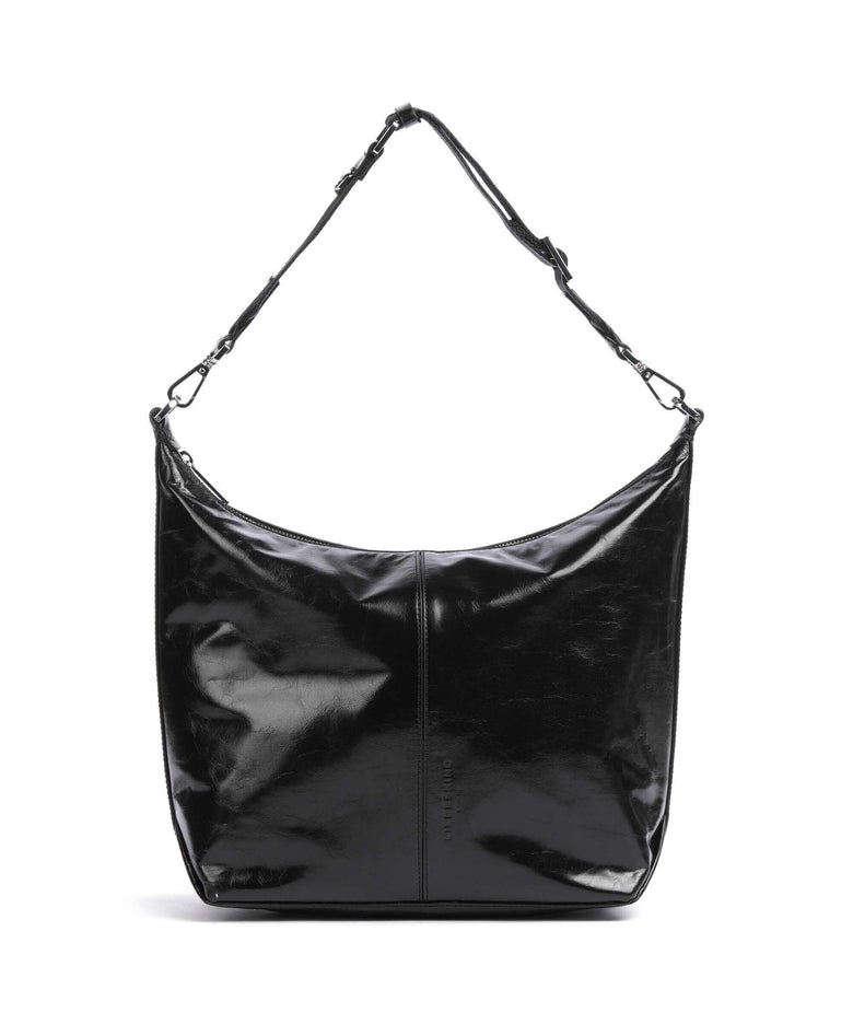 Liebeskind Paris 4 Paper Touch Crinkle M Hobo bag black