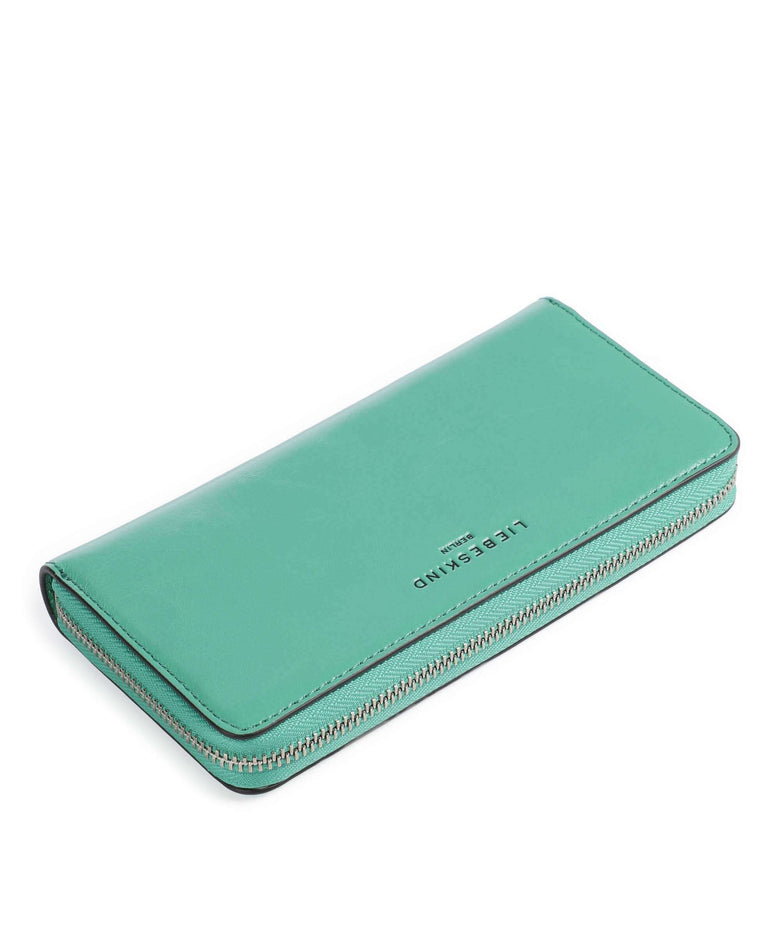 Liebeskind Paris 4 Sally Paper Touch Crinkle Wallet jade