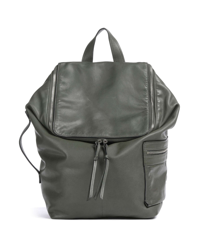 Liebeskind Hera Sheep Natural L Backpack cypress green