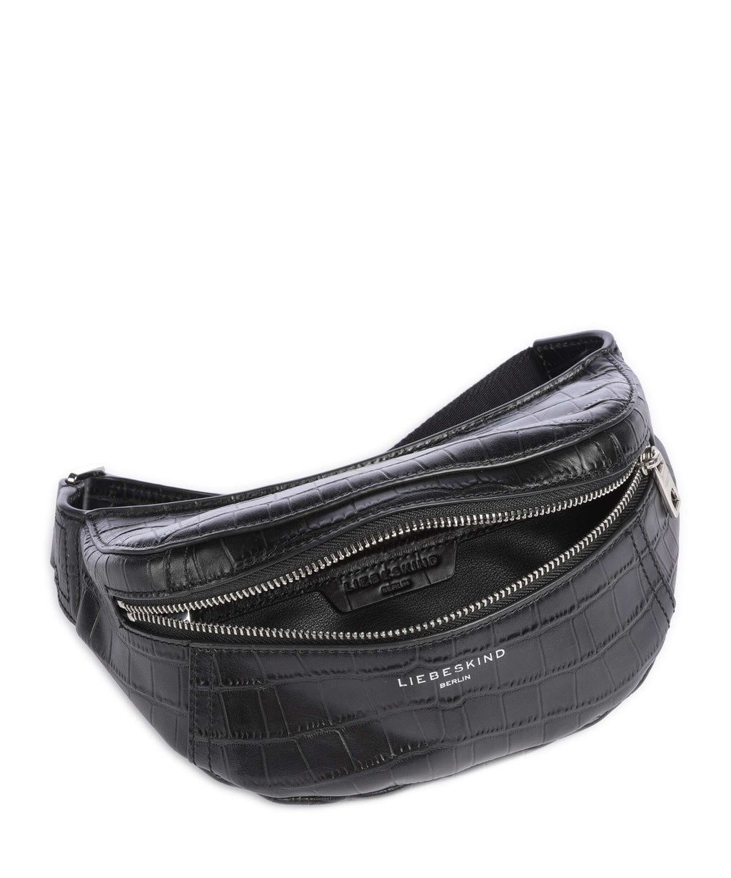 Liebeskind Chudy Croco S Belt bag black