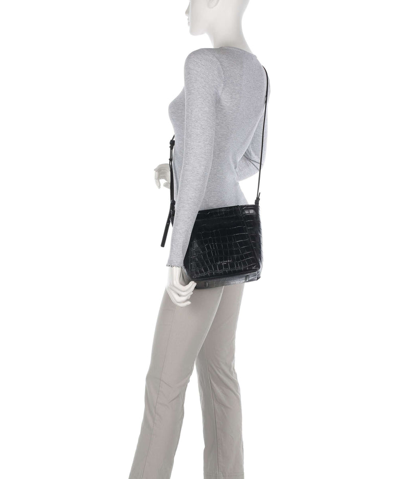 Liebeskind Chudy Croco S Crossbody bag black