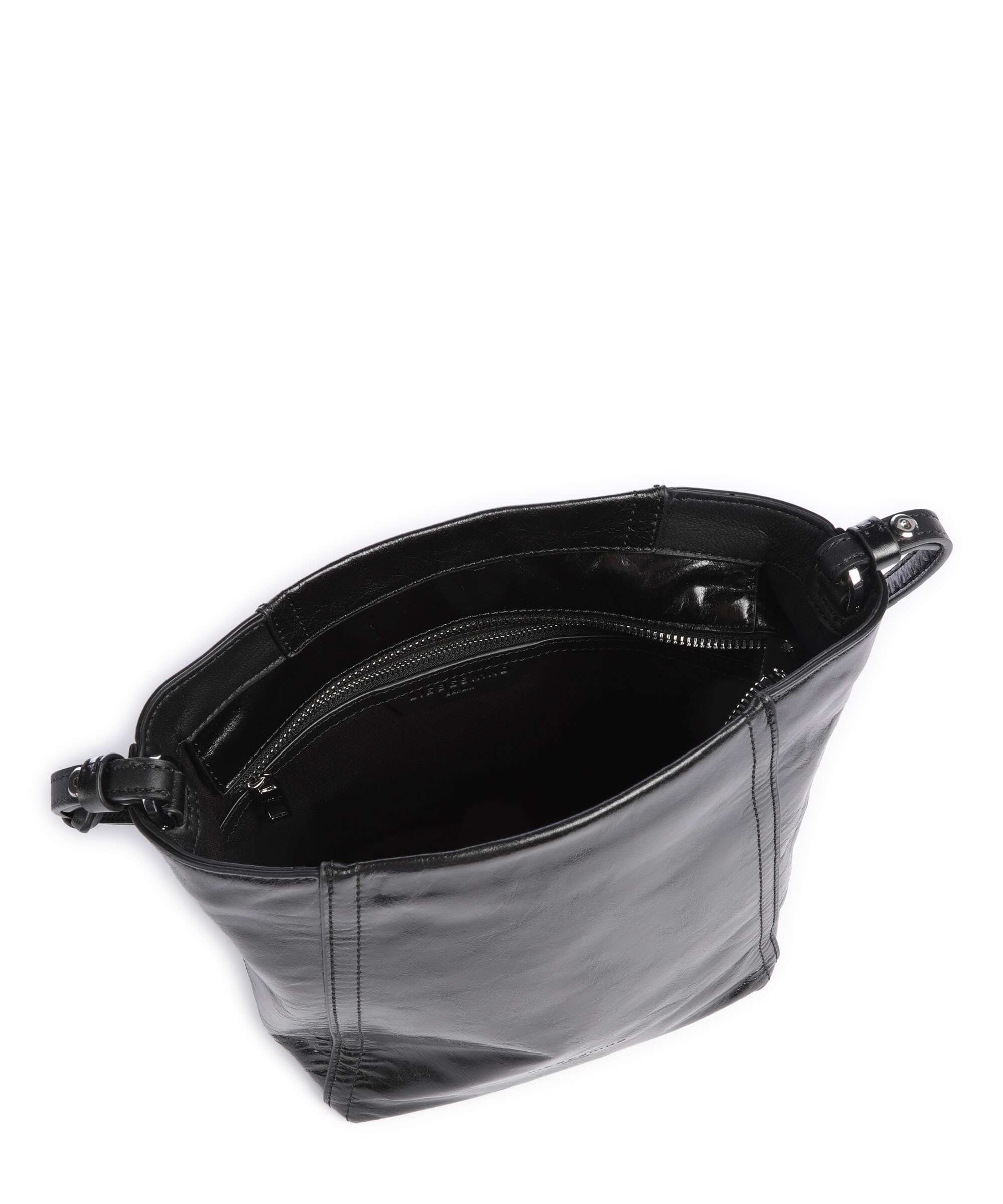 Liebeskind Chudy Paper Touch Crinkle S Crossbody bag black