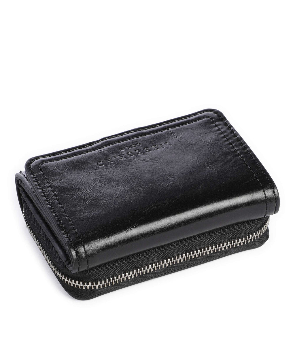Liebeskind Chudy Pablita Paper Touch Crinkle Wallet black