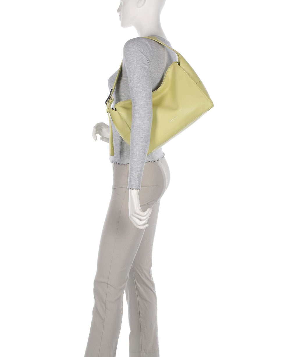 Liebeskind Lou Calf Optic M Hobo bag light mimosa