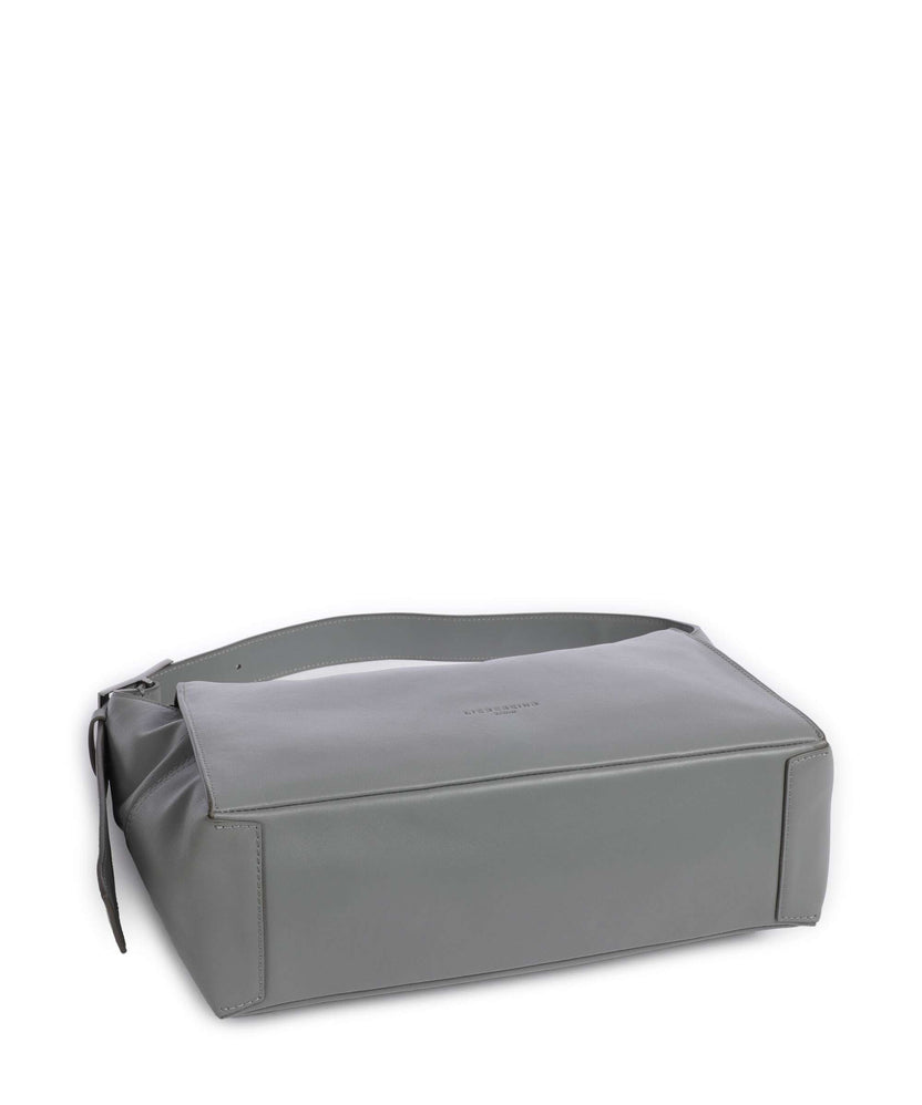 Liebeskind Lou Calf Optic M Hobo bag grigio