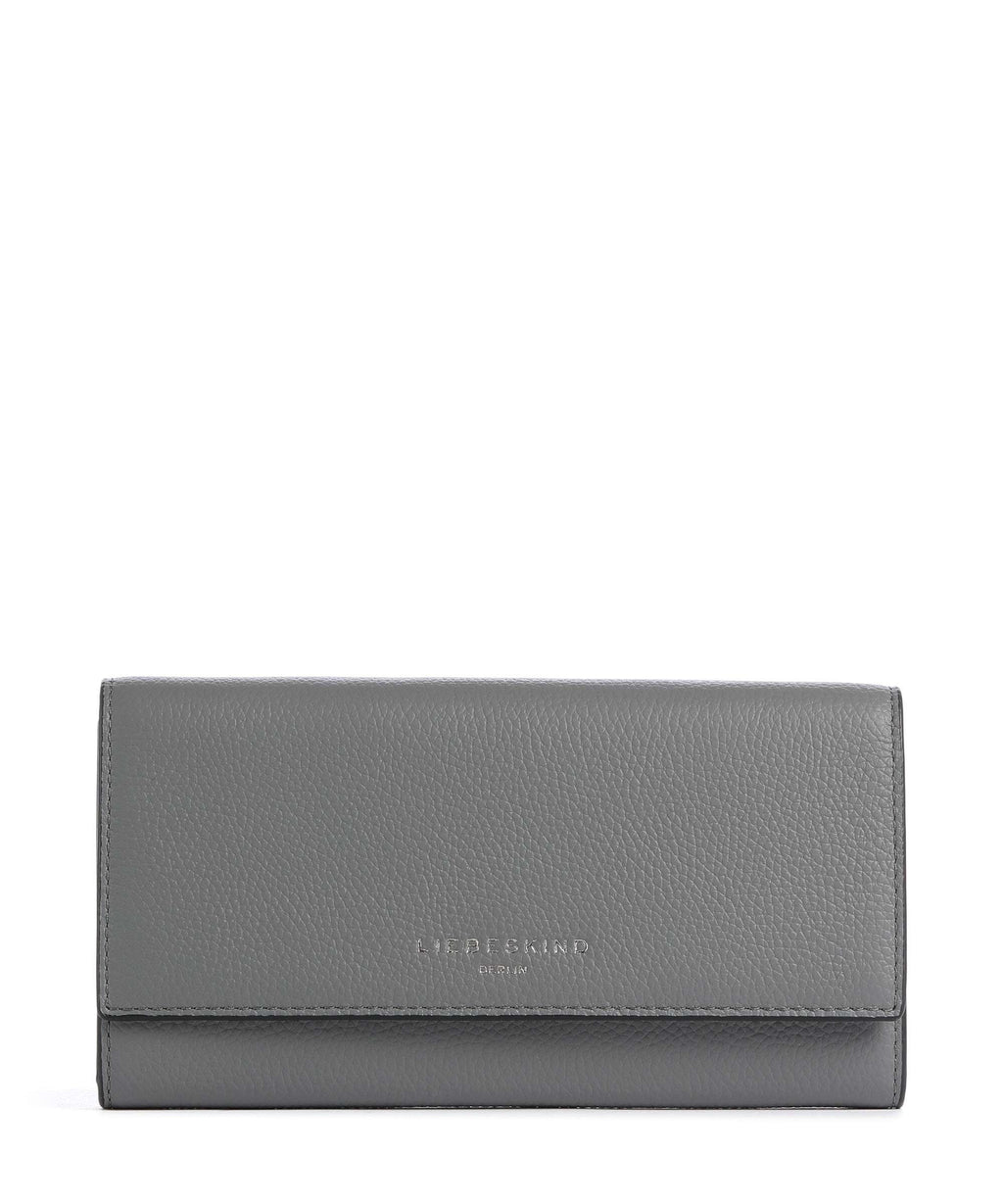 Liebeskind Lora Valentina Small Pebble Wallet grigio