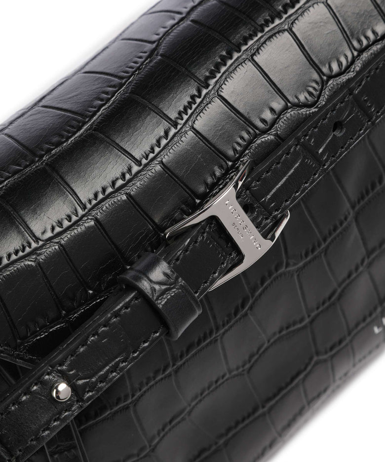 Liebeskind Lora Croco S Crossbody bag black
