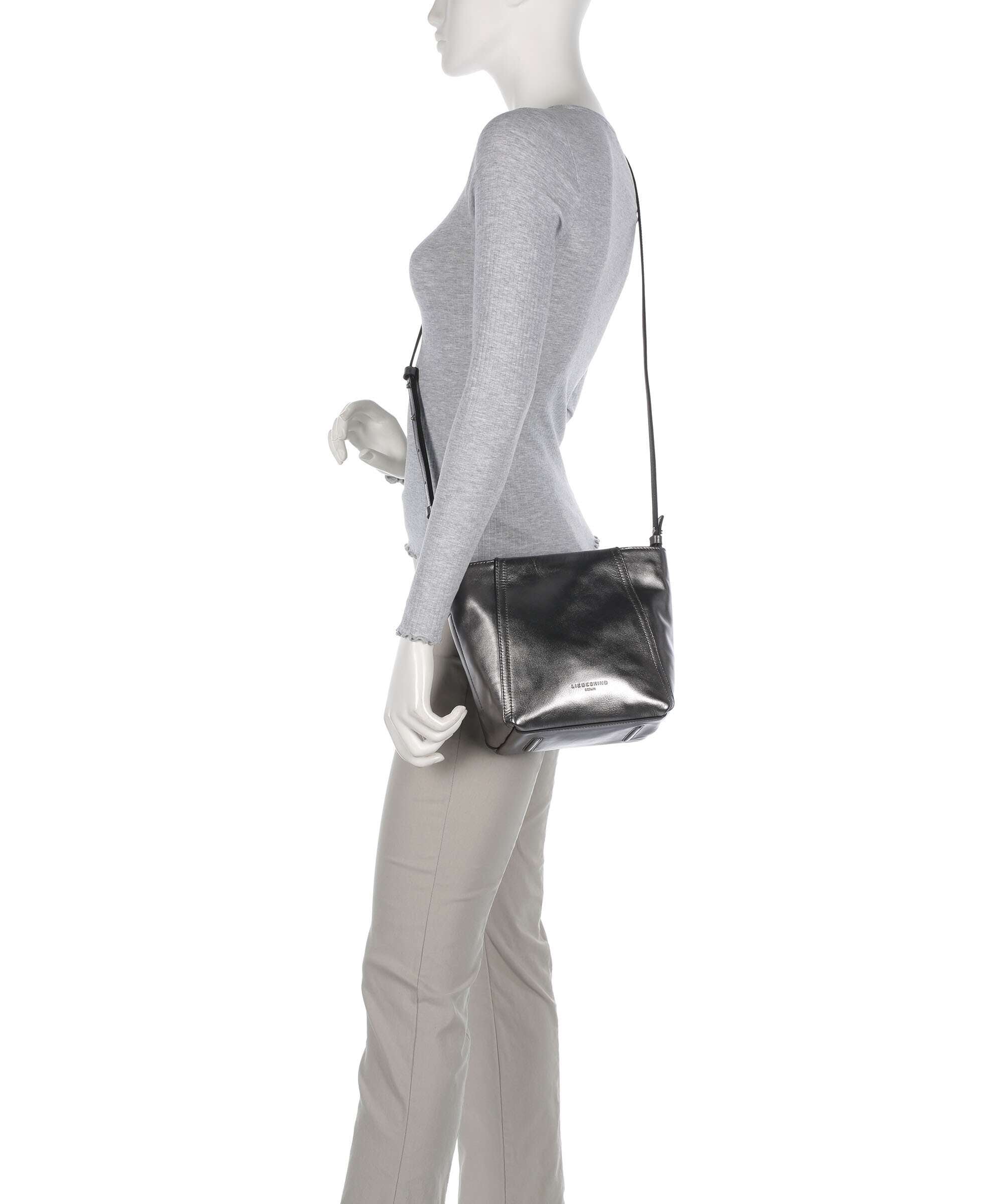 Liebeskind Chudy Silverstone S Crossbody bag silver stone