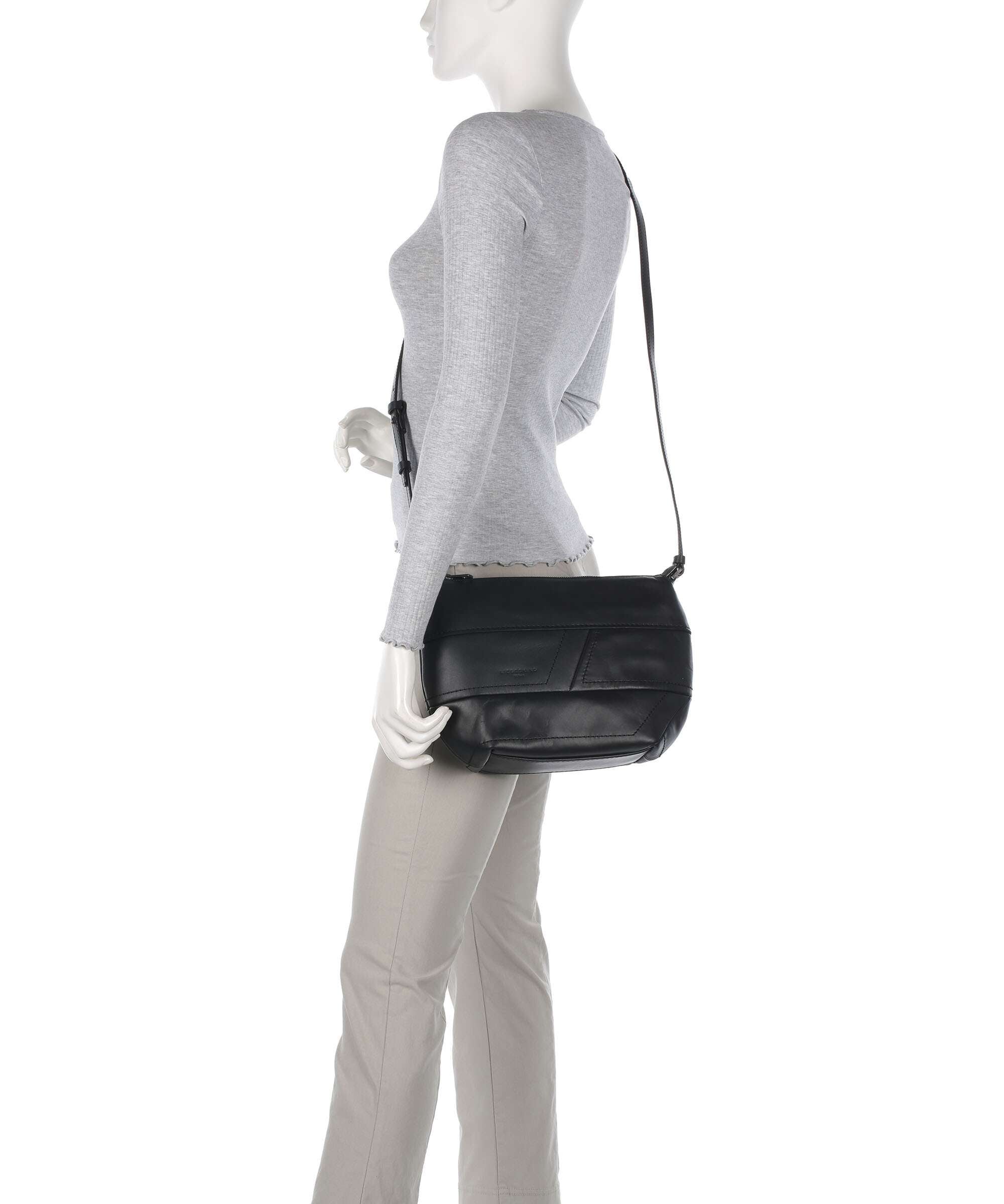 Liebeskind Edda Calf Optic S Crossbody bag black