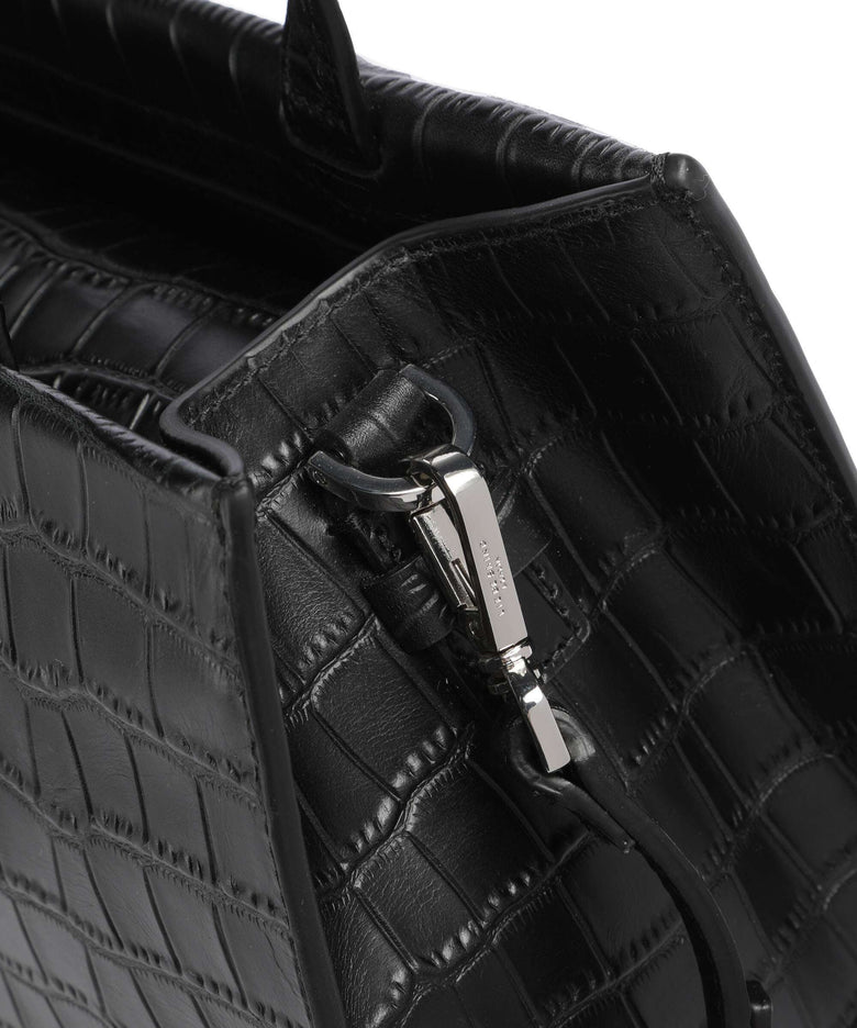 Liebeskind Lou 2 New Croco M Handbag black