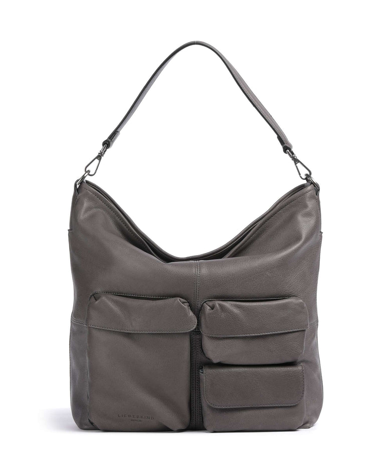 Liebeskind LK 204 3D Leather M Hobo bag iron