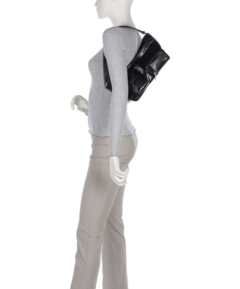 Liebeskind LK 204 Lack Distressed S Shoulder bag black