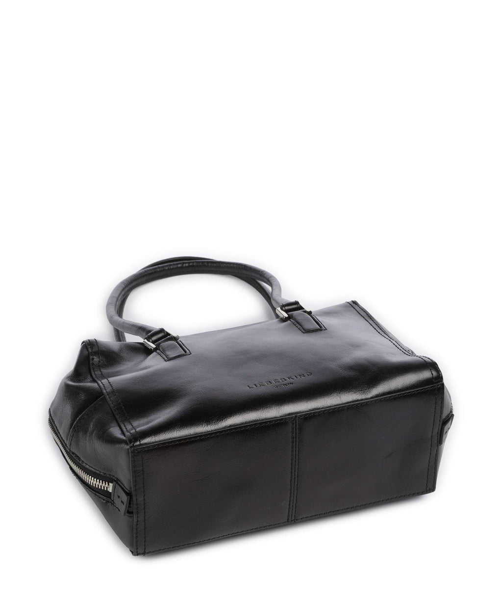 Liebeskind Kayla Archive Lack Distressed Shoulder bag black