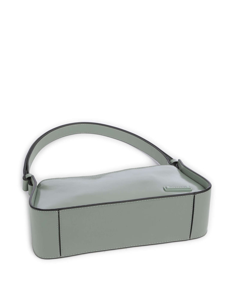 Liebeskind Franzis Lack Distressed S Shoulder bag forest green