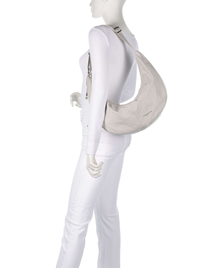 Liebeskind Moon Nylon M Hobo bag milk