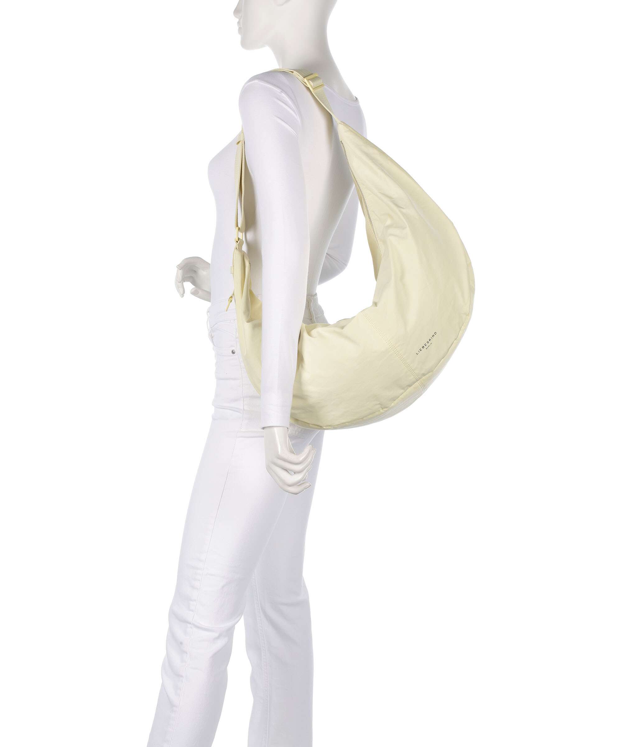 Liebeskind Moon Nylon L Hobo bag lemonade