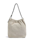 Liebeskind Cloud Suede M Hobo bag milk