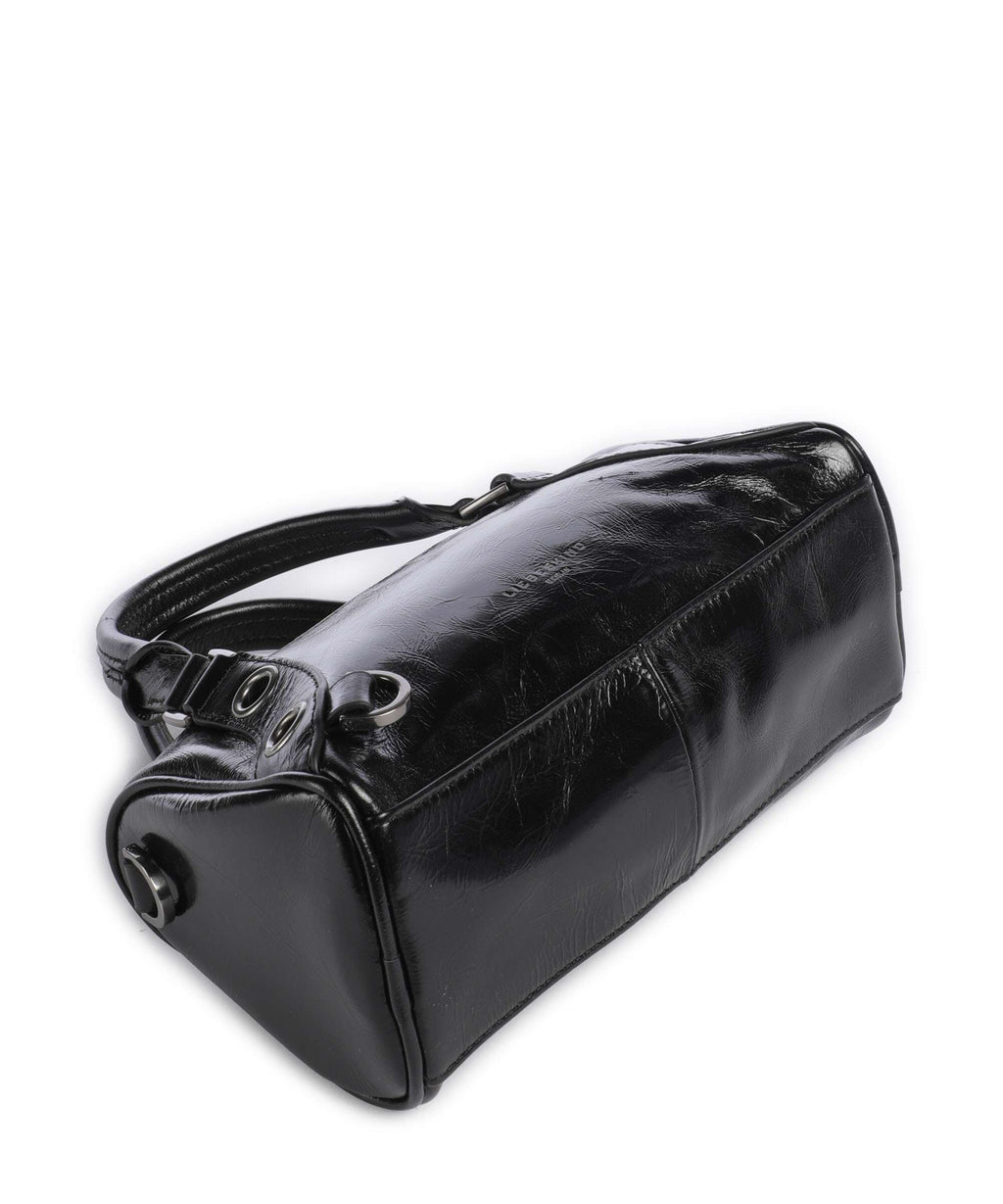 Liebeskind Nika Lack Distressed S Handbag black