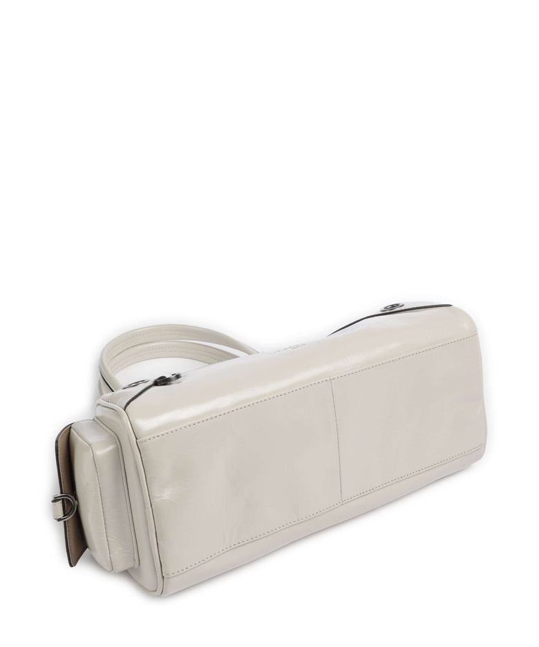 Liebeskind Nika Lack Distressed M Shoulder bag milk