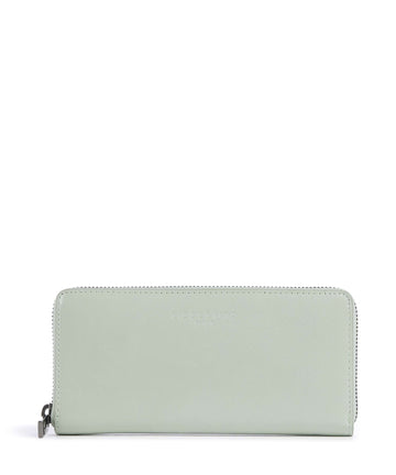 Liebeskind Sally Lack Distressed RFID Wallet sage