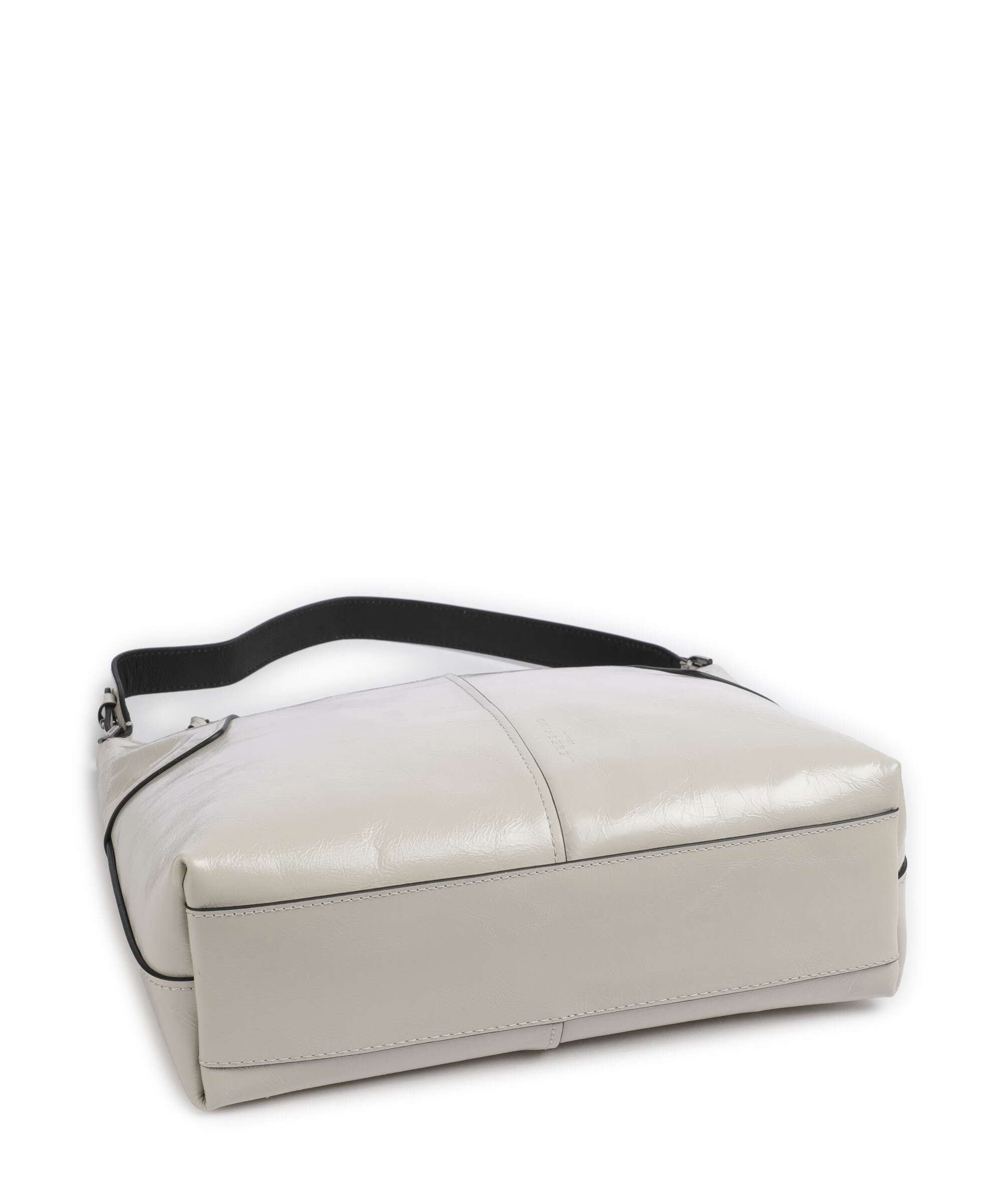 Liebeskind Mila Lack Distressed M Hobo bag milk