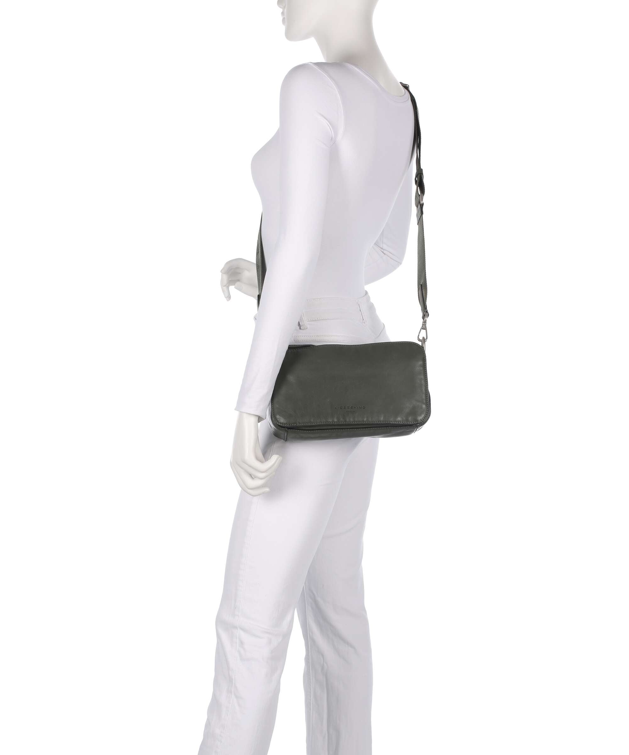 Liebeskind Clarice Sheep Natural Crossbody bag cypress green