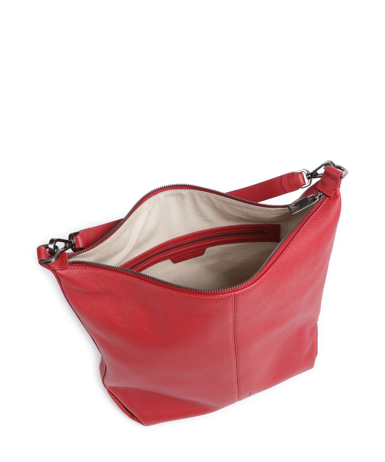 Liebeskind Paris Small Pebble M Hobo bag true red