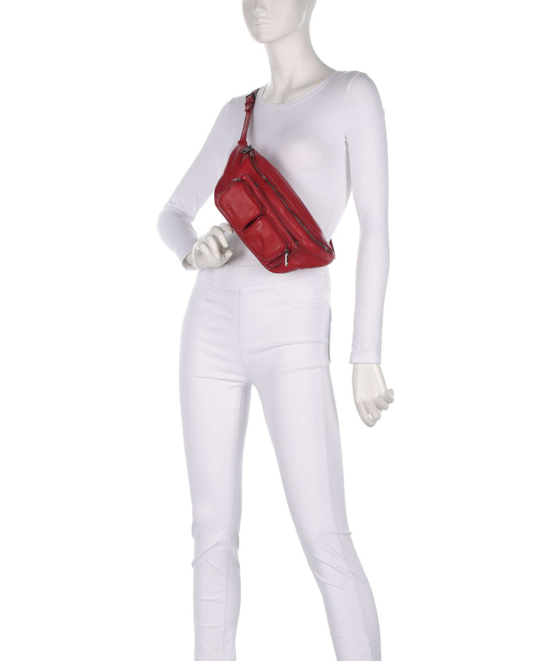 Liebeskind Maia Sheep Natural M Belt bag true red