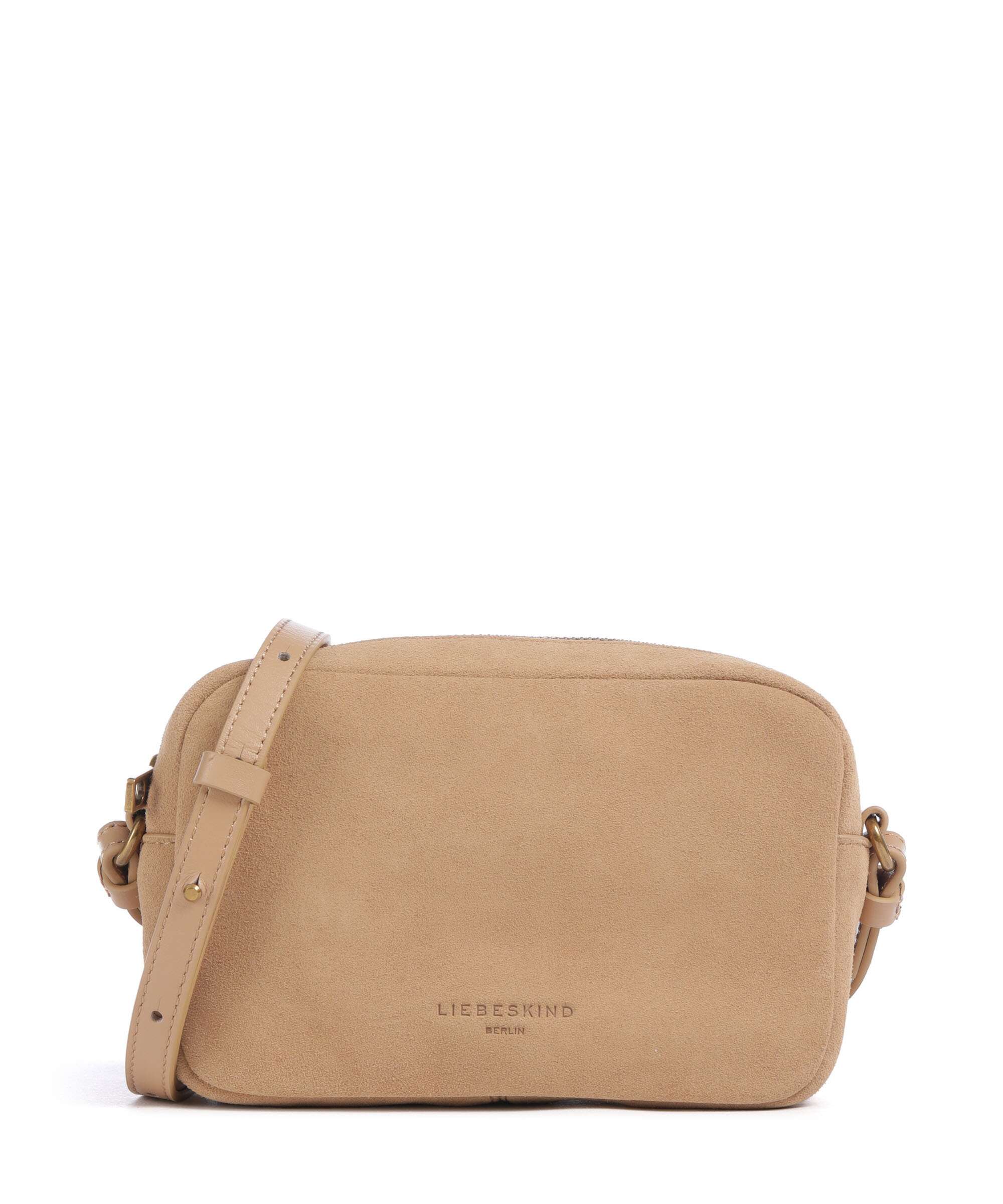 Liebeskind Farrah Suede S Crossbody bag beige