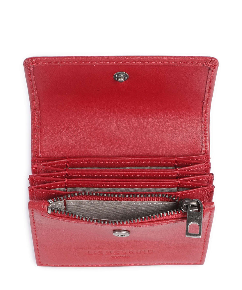 Liebeskind Akkordeon Soft Nappa S RFID Wallet true red