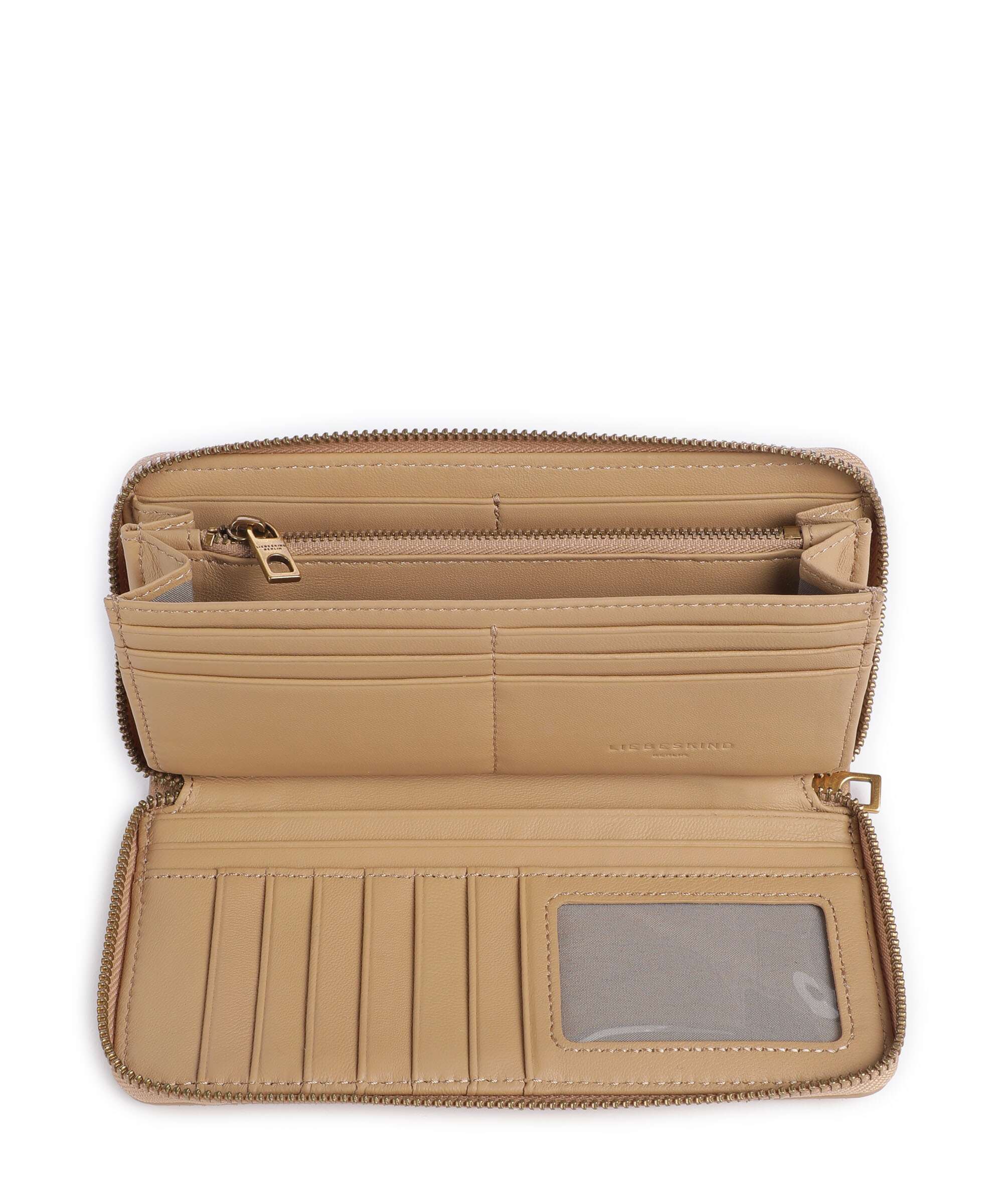 Liebeskind Gigi Suede L Wallet beige