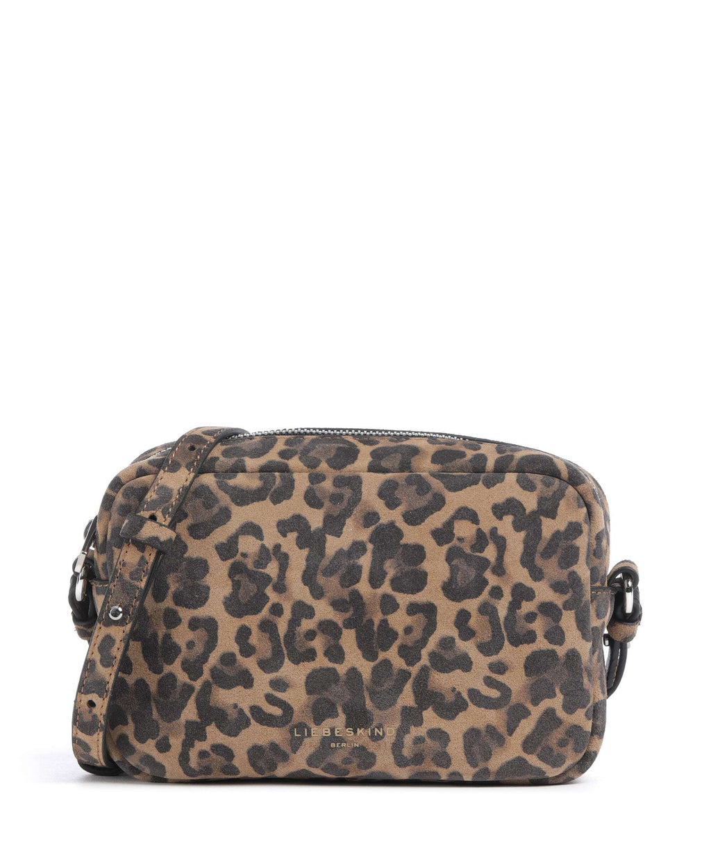 Liebeskind Ella Suede Leo S Crossbody bag beige
