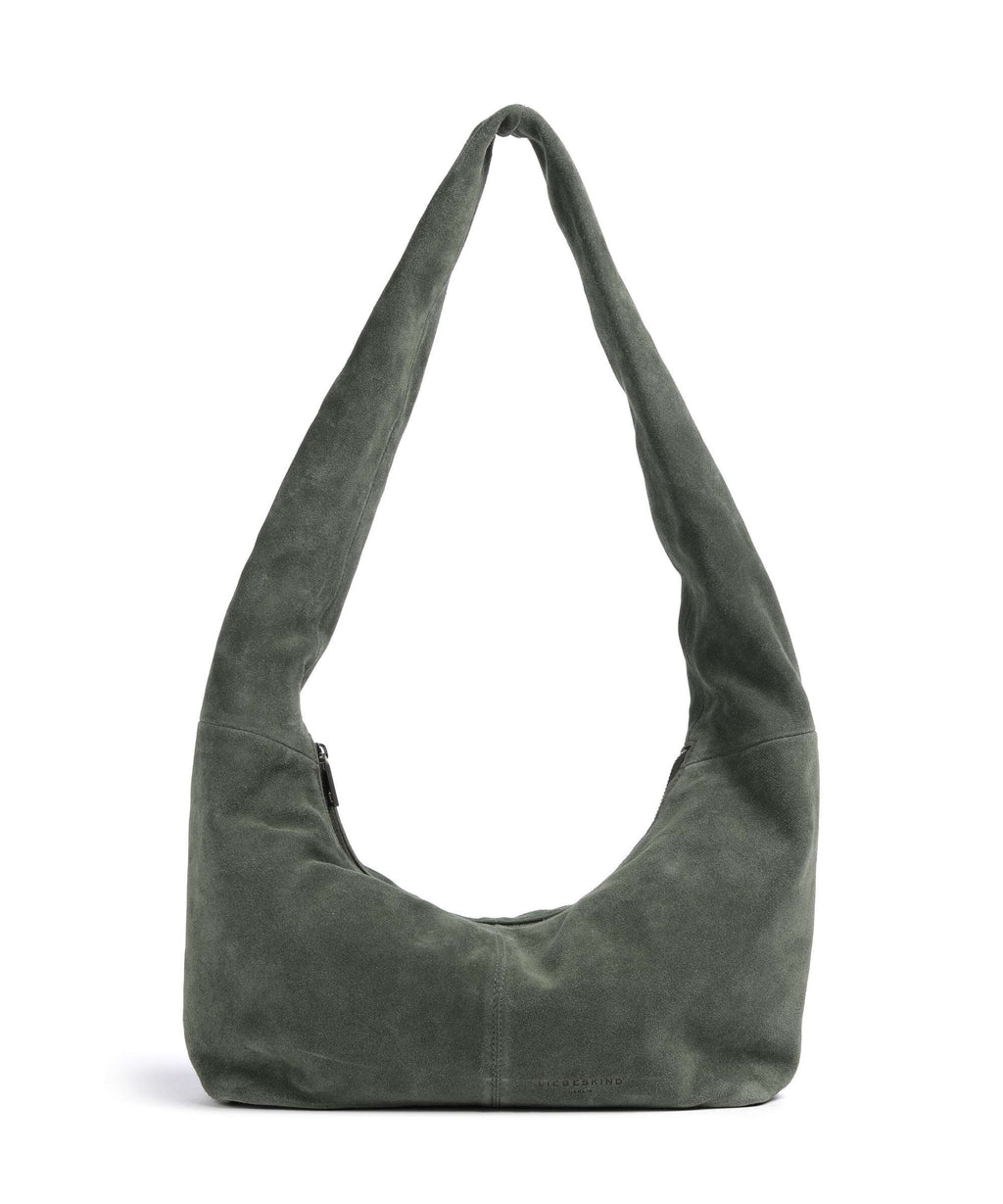 Liebeskind Bo Suede L Hobo bag forest