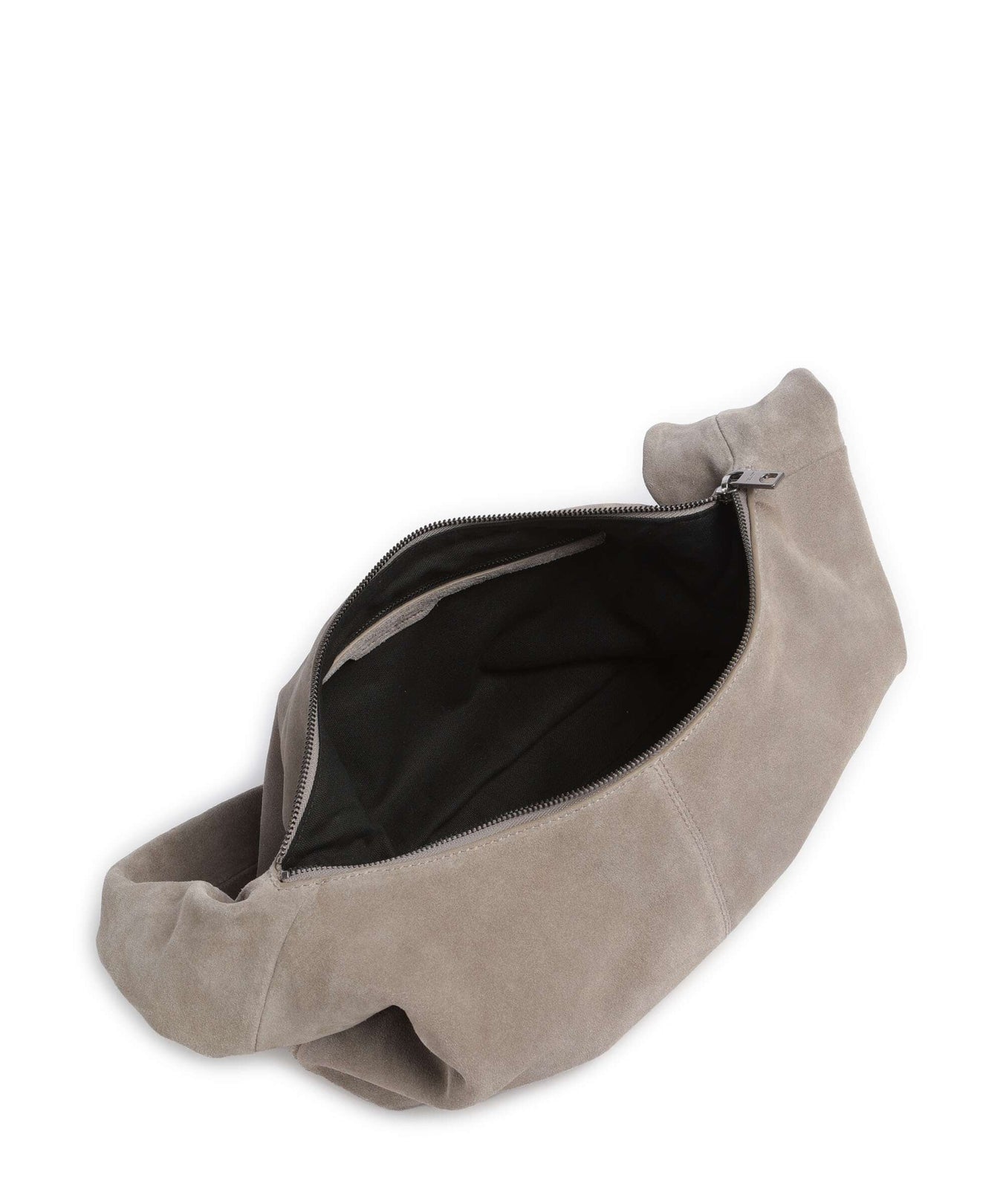 Liebeskind Bo Suede L Hobo bag neutral grey