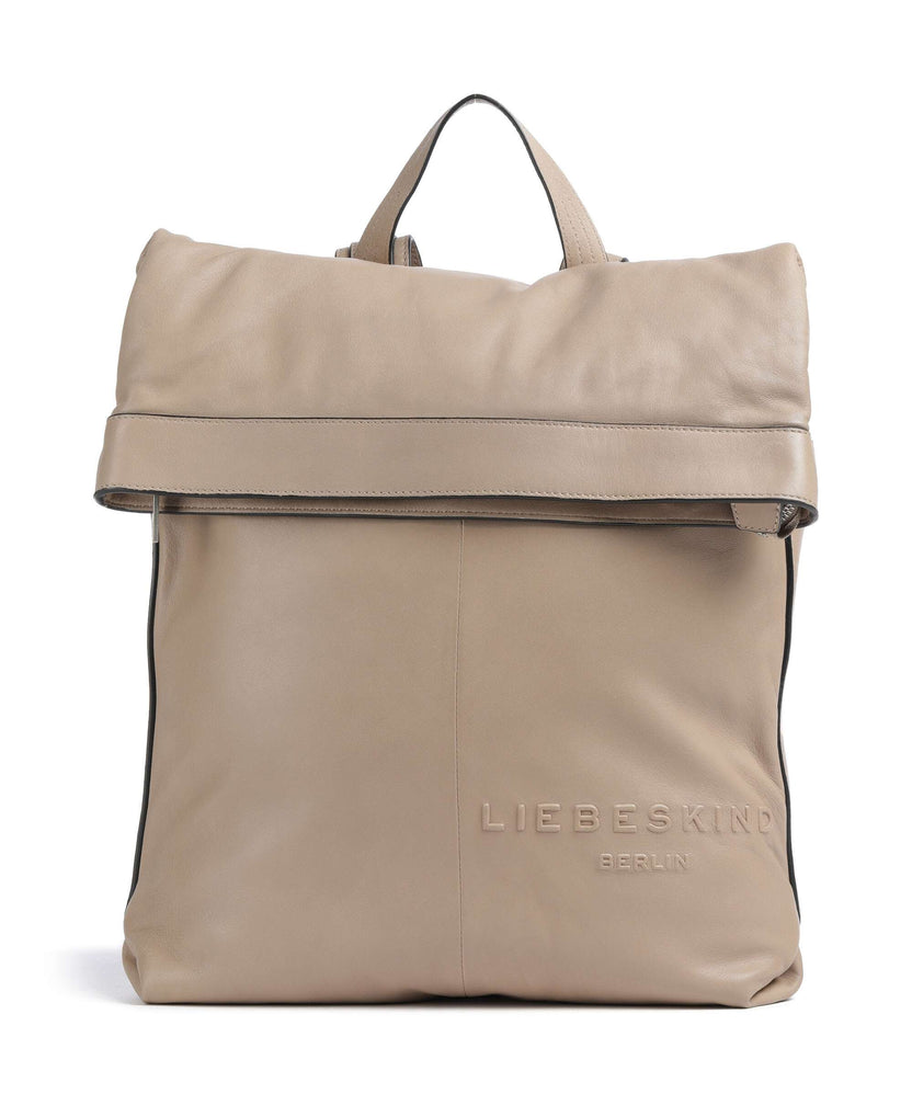 Liebeskind Elvira Sheep Natural L Rolltop backpack stone